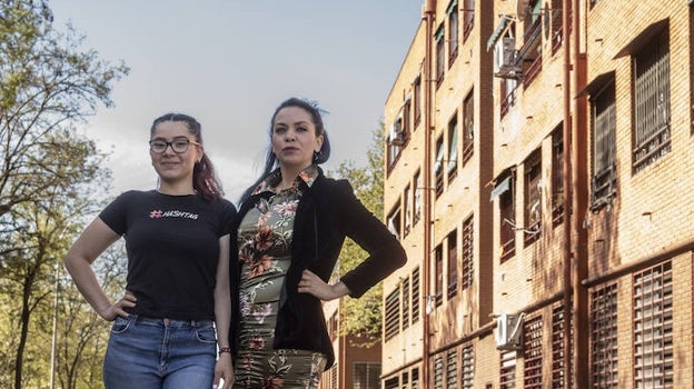 Laura y Gisel, madres solteras y trabajadoras, viven en un recurso de la CAM. Las condiciones de los caseros son innacesibles para ellas