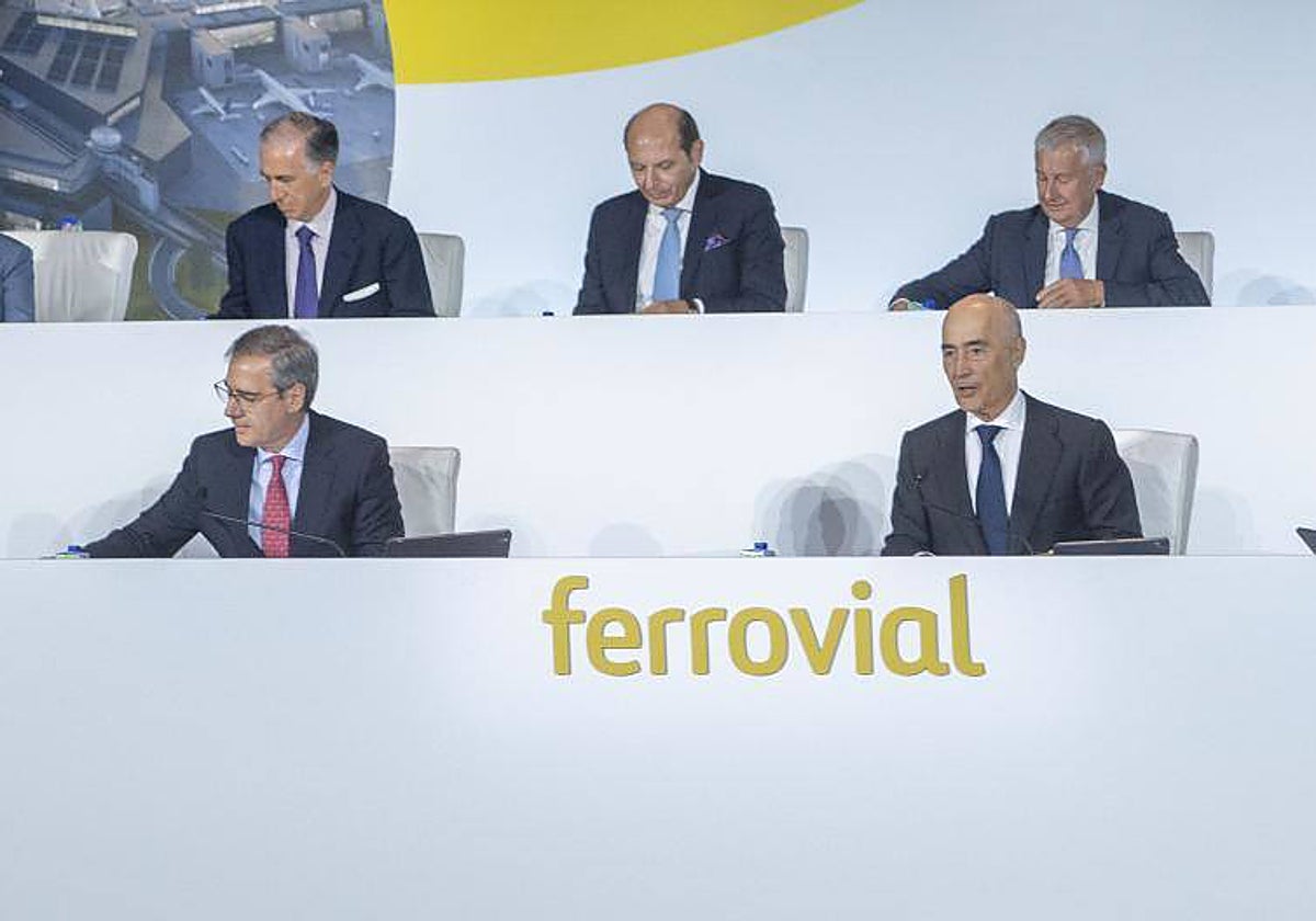 Junta de accionistas de Ferrovial celebrada este jueves