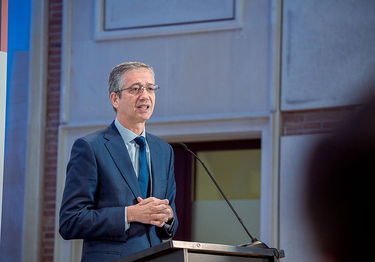 El gobernador del Banco de España, Pablo Hernández de Cos