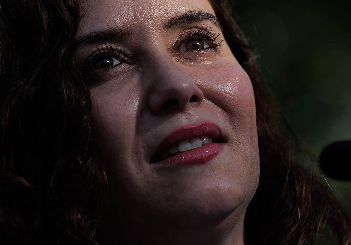 Isabel Díaz Ayuso, presidenta de la Comunidad de Madrid