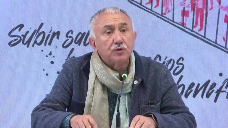 Pepe Álvarez (UGT): "La CEOE tiene que sentir el aliento de las calles"