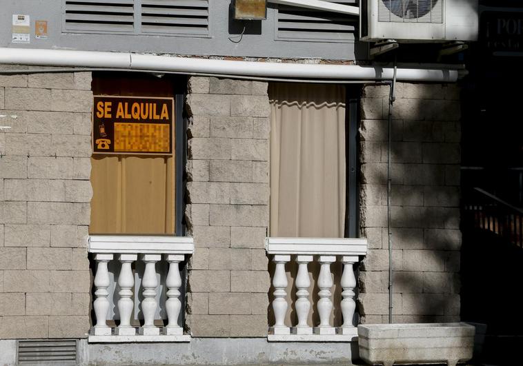 un piso en alquiler