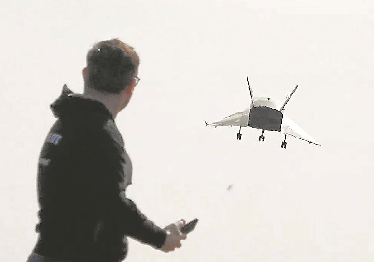 Pruebas de vuelo con prototipo