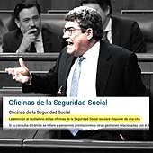 Escrivá dice que es un «bulo» que se exija cita para ser atendido, pero la web de la Seguridad Social lo deja claro