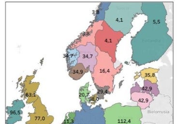 El precio de la electricidad en España es uno de los más caros de Europa por la caída de las renovables