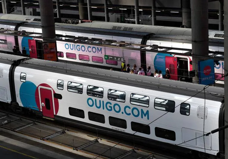 Trenes de Ouigo en Atocha
