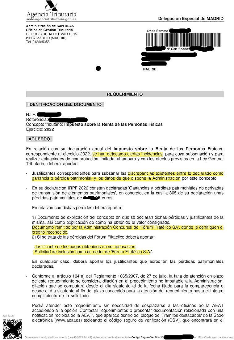 Imagen - Hacienda regatea la reparación fiscal a 270.000 afectados por Fórum Filatélico