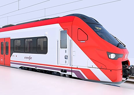 Imagen secundaria 1 - Varios aspectos del nuevo diseño para Cercanías