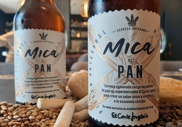 El Corte Inglés se alía con una pyme burgalesa para vender cerveza hecha con sus restos de pan