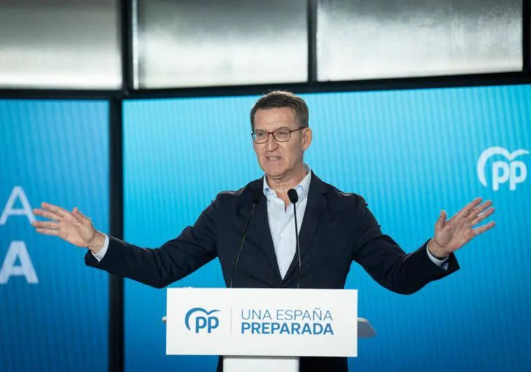 President of the People's Party, Alberto Núñez Figo