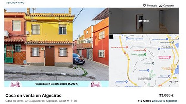 Casa con un precio asequible en Algeciras