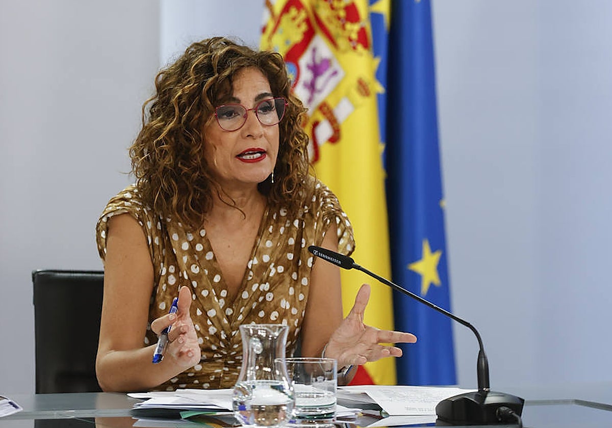 María Jesús Montero, ministra de Hacienda y Función Pública