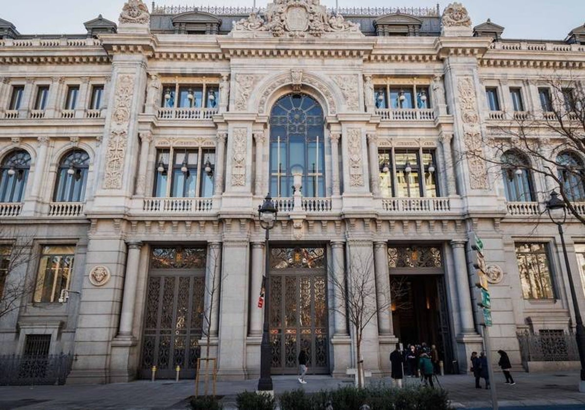 La sede del Banco de España en Madrid