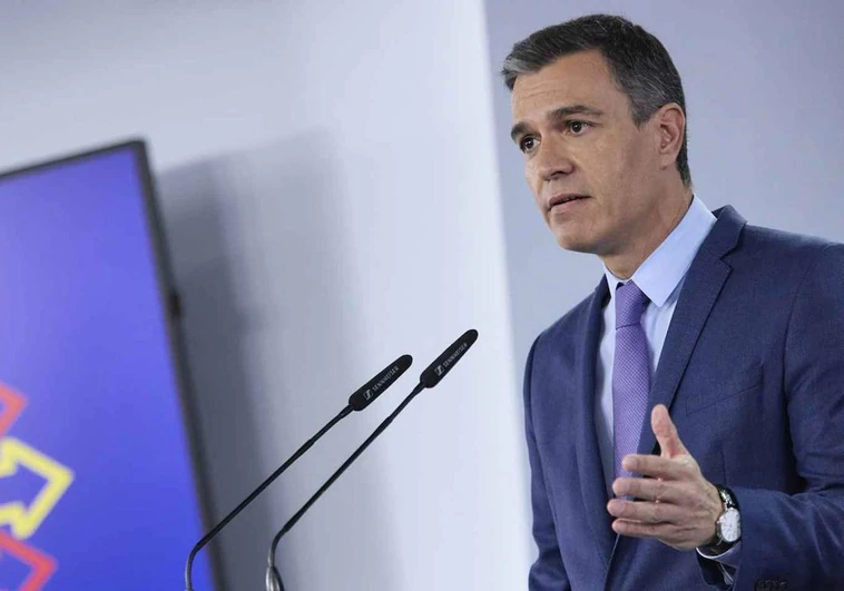 El presidente del Gobierno en funciones, Pedro Sánchez