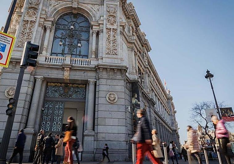 Exterior del Banco de España