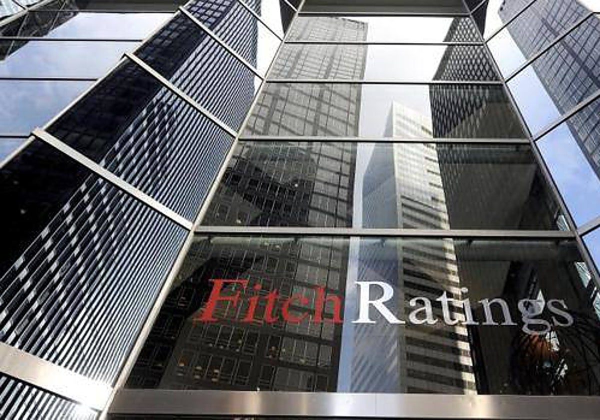 Imagen de la sede de Fitch Ratings, en Nueva York