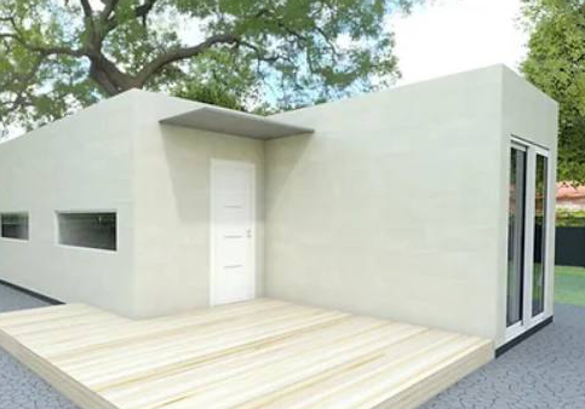 La casa prefabricada de estilo amable con la que 'vivirás' en Mikonos por  solo 50.000 euros