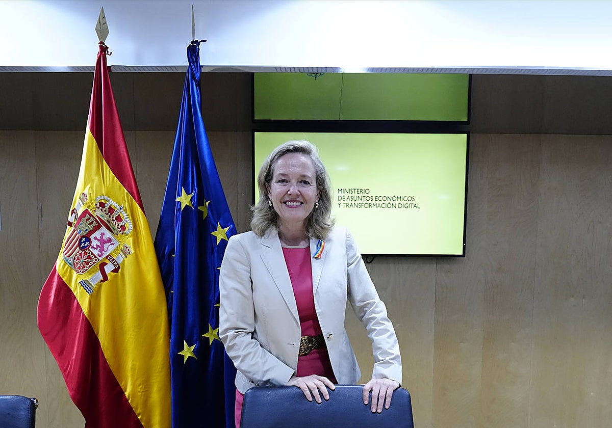 Nadia Calviño, vicepresidenta del Gobierno de España