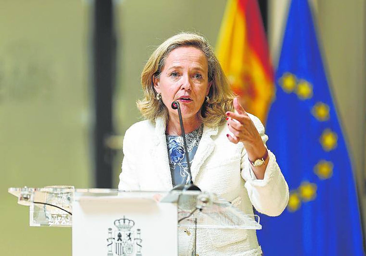 Nadia Calviño, vicepresidenta primera del Gobierno