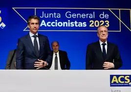 El bonus de Florentino Pérez en ACS por los próximos cinco años: un paquete de acciones por valor de 23 millones