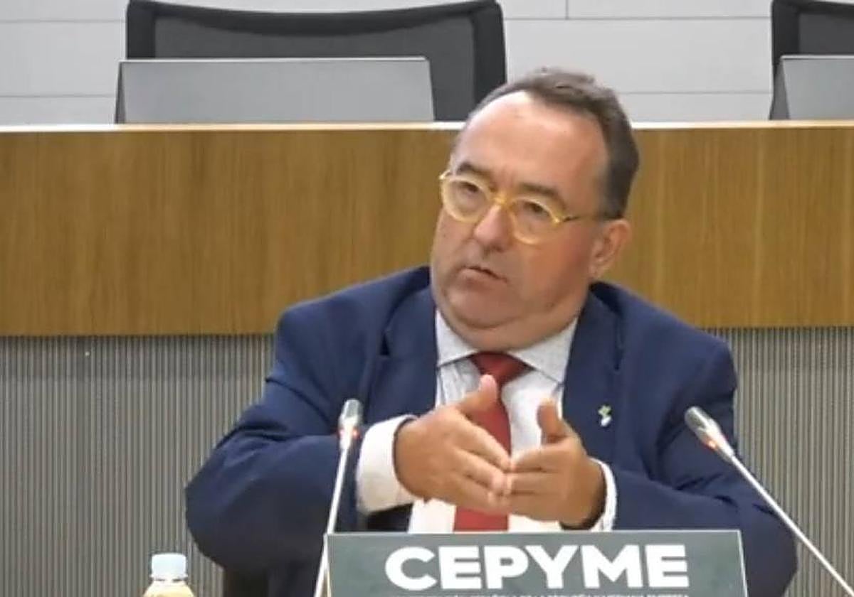 El presidente de Hostelería de España, José Luiz Yzuel