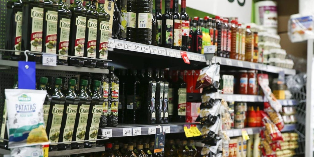 Las ventas de aceite de oliva envasado caen más de un 17% en el último año