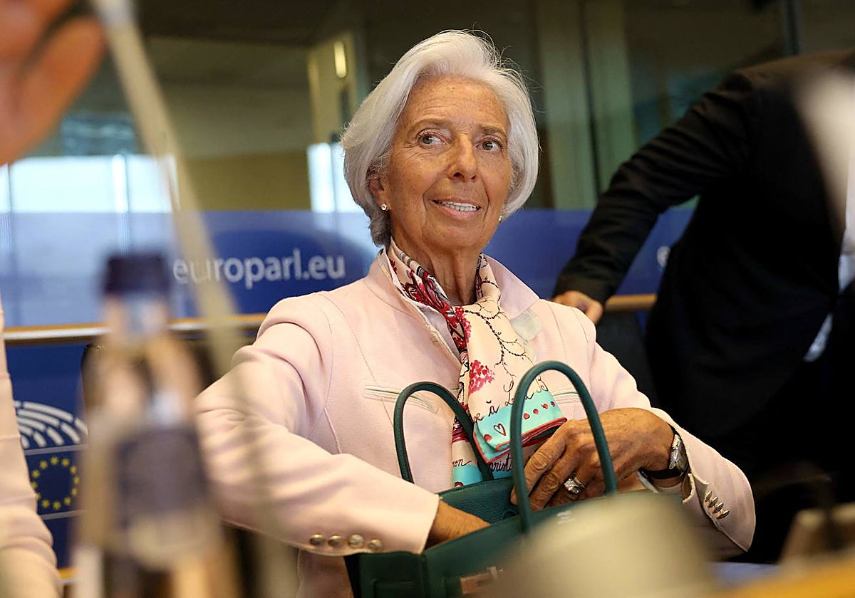 Christine Lagarde, presidenta del BCE