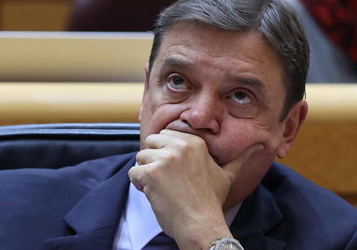 El ministro de Agricultura, Luis Panas