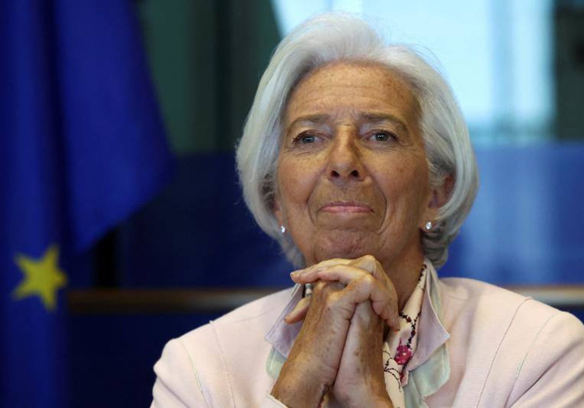 La presidenta del BCE, Christine Lagarde