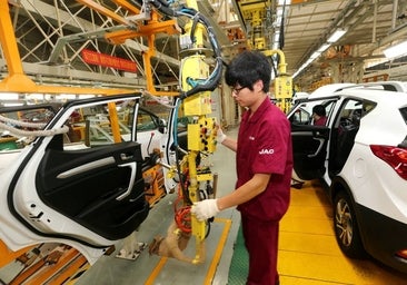 China y la Unión Europea: pelea en un coche