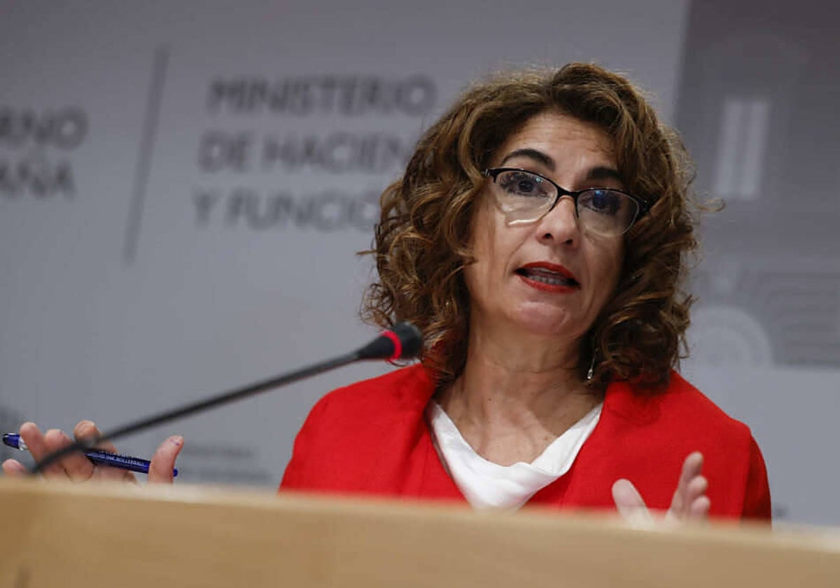La ministra de Hacienda, María Jesús Montero