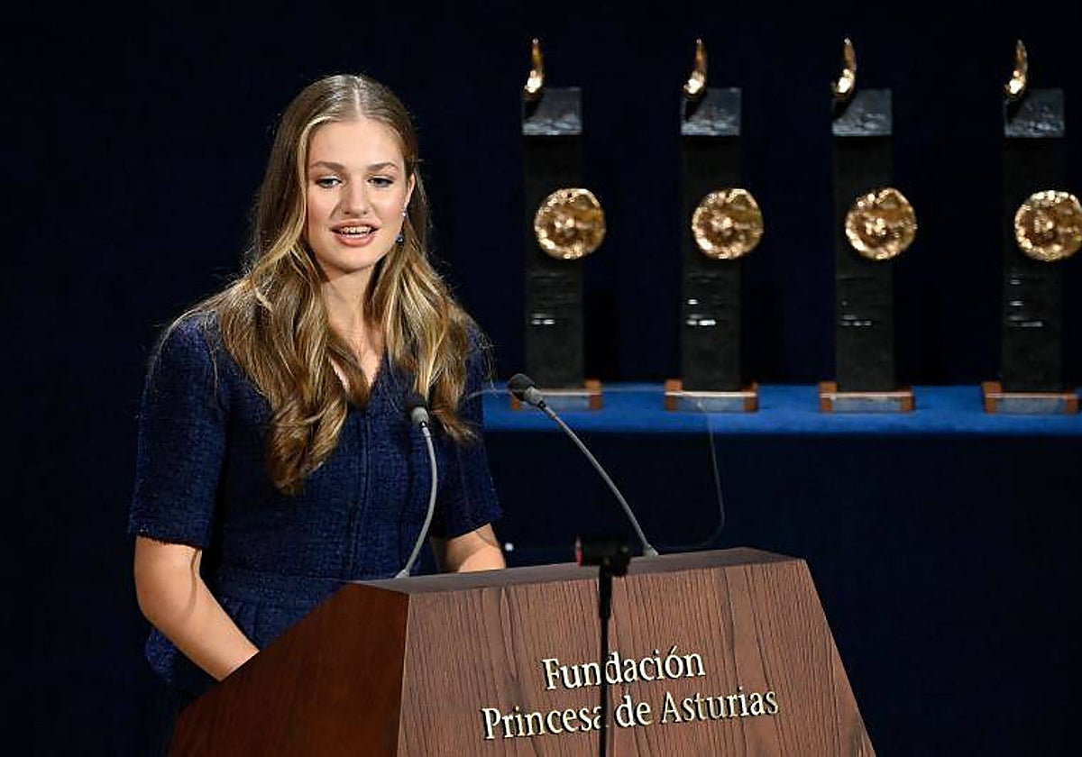 La Princesa, este mes en uno de sus actos públicos