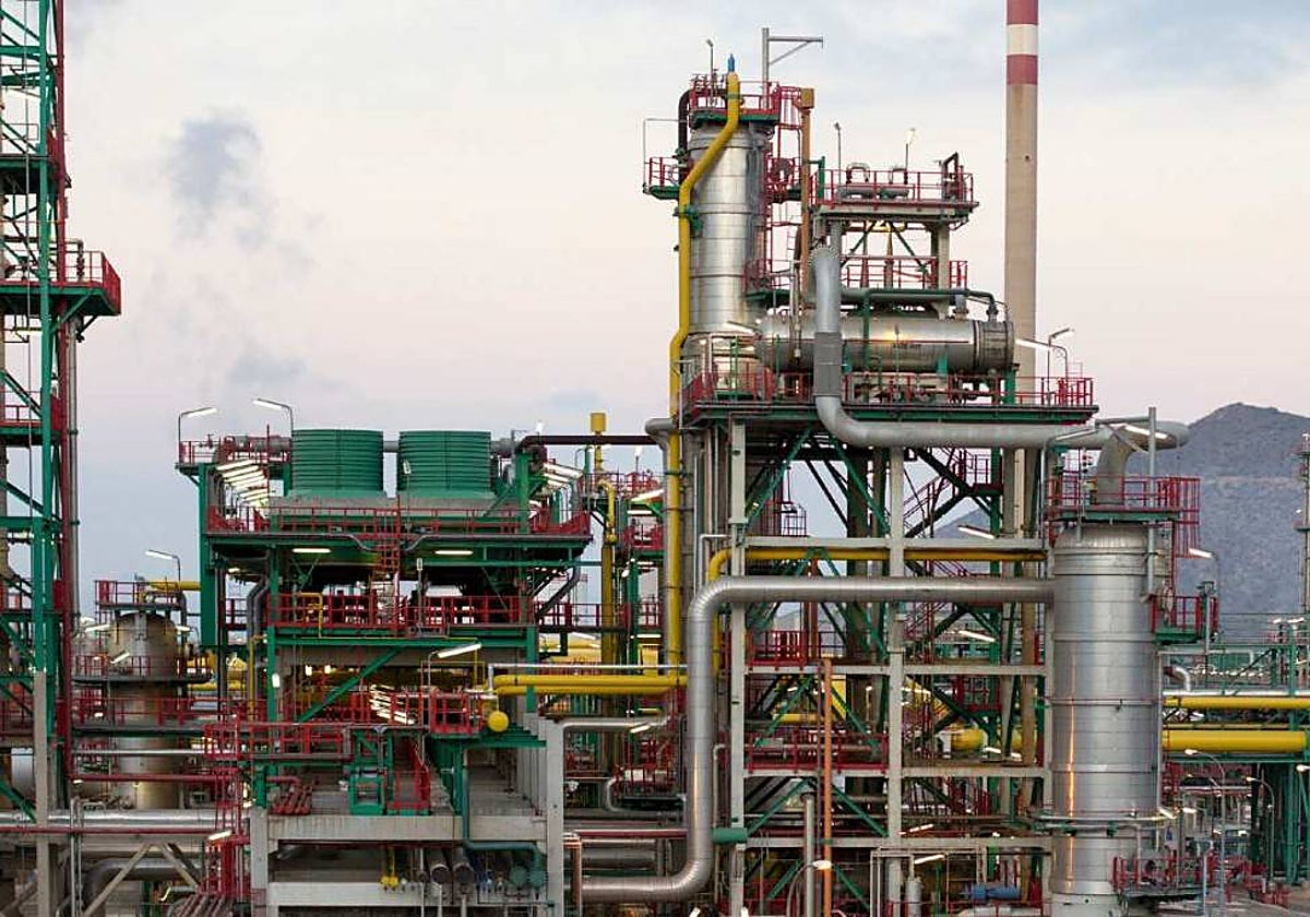 Refinería de Repsol en Cartagena