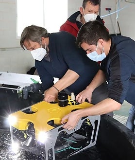 Imagen secundaria 2 - El proyecto KTT Sea Drones sirvió para evaluar la aplicabilidad de los drones acuáticos y aéreos al sector de la pesca, acuicultura y gestión del litoral