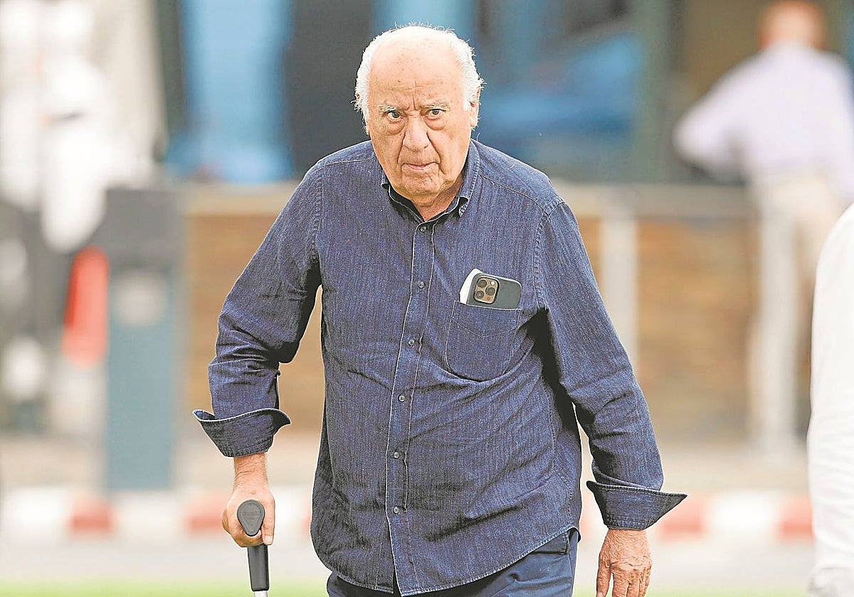 El fundador de Inditex, Amancio Ortega, en una imagen de archivo