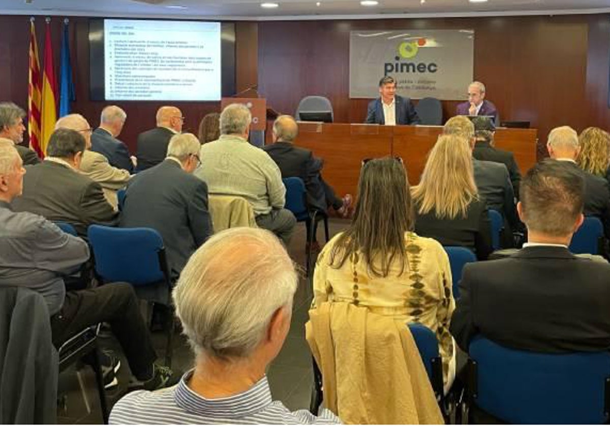 Reunión de la Junta Directiva de Pimec