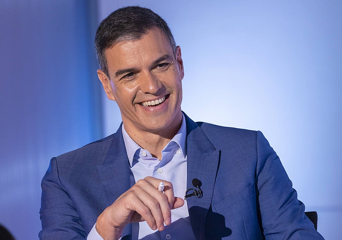 El presidente del Gobierno, Pedro Sánchez