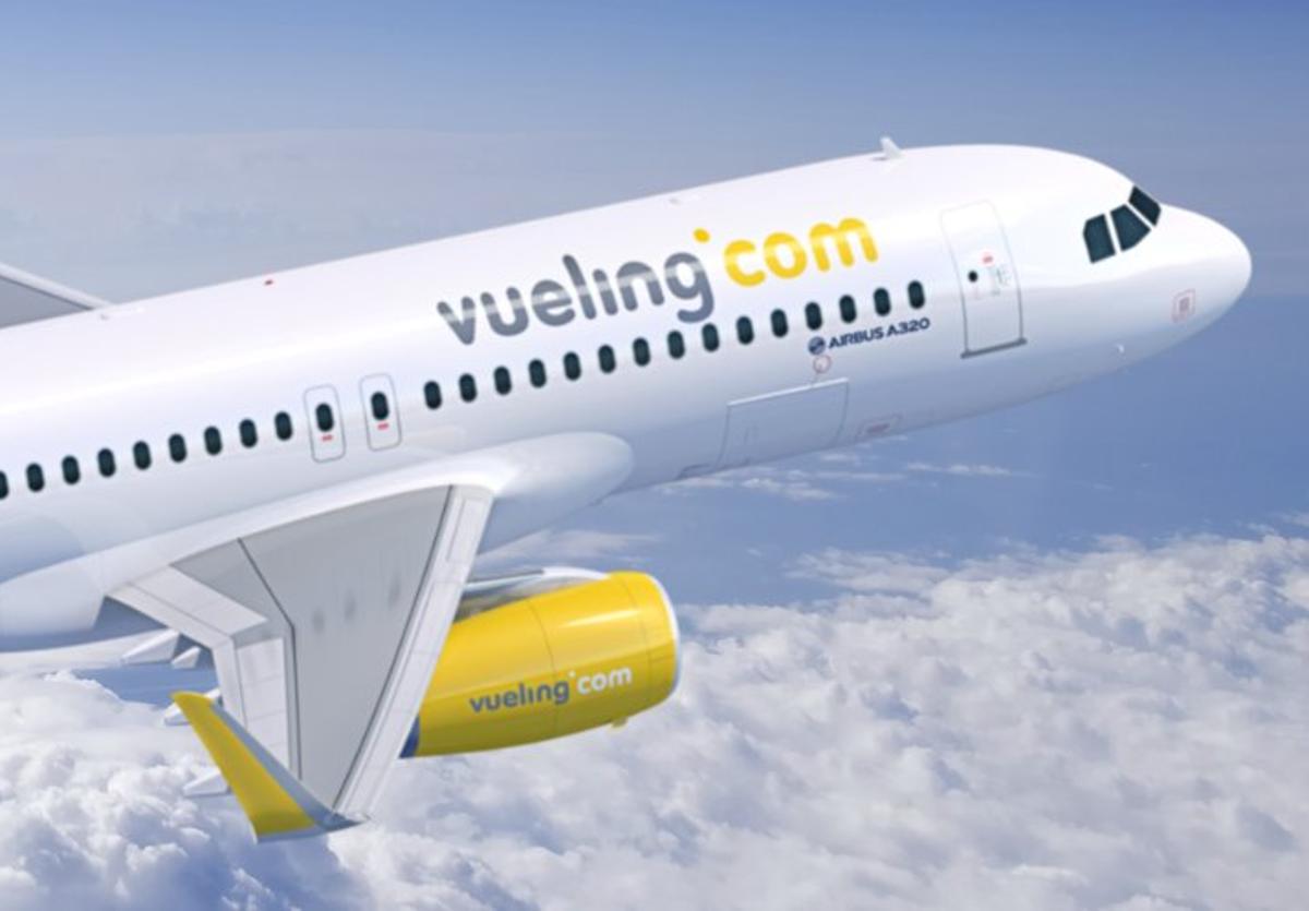 Imagen de uno de los aviones de Vueling