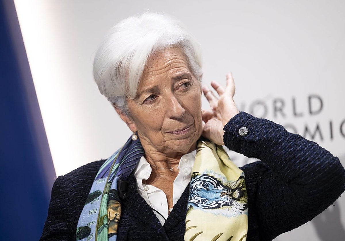 La presidenta del BCE, Christine Lagarde