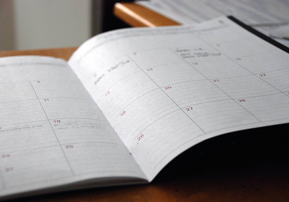 Calendario de diciembre