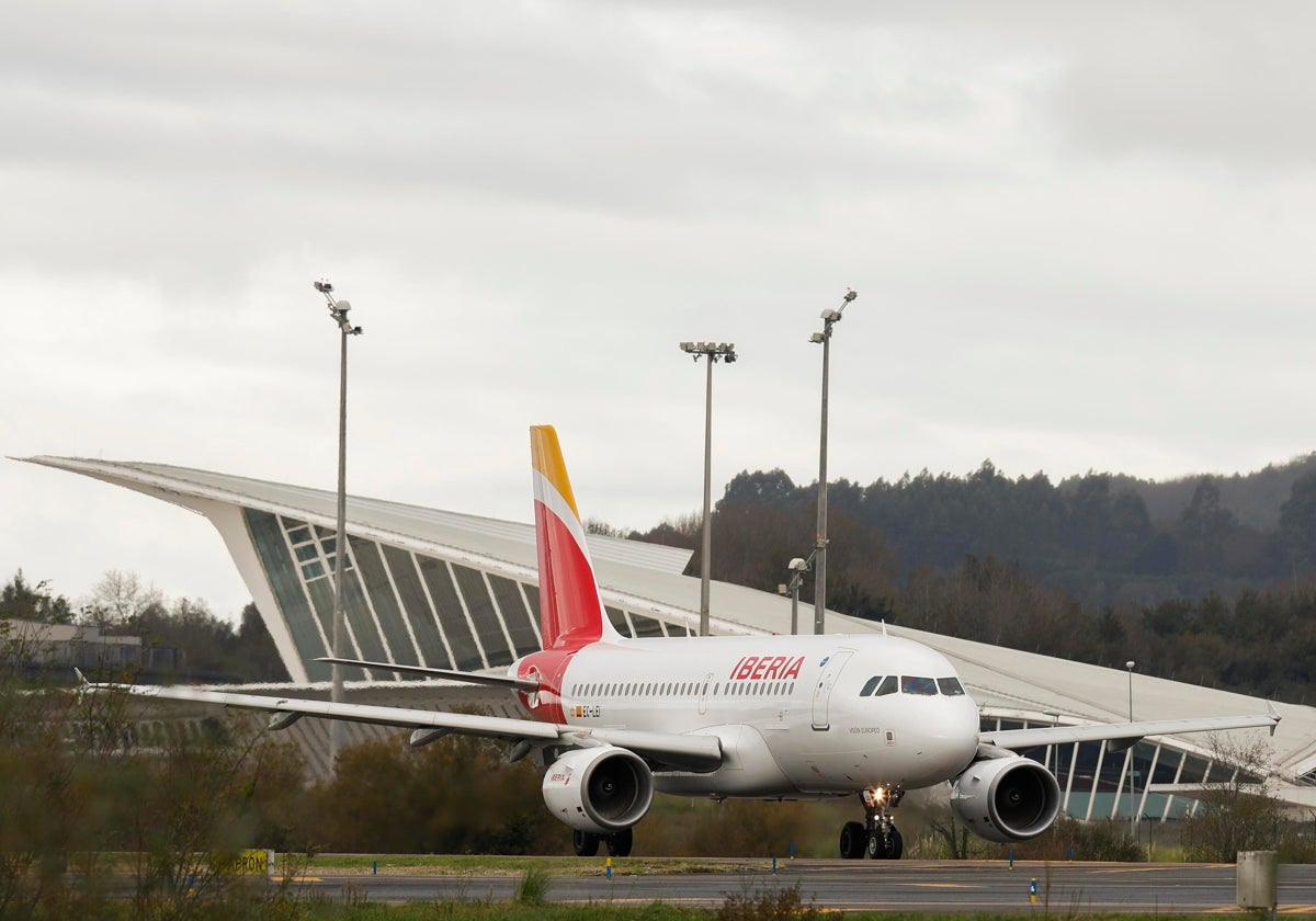 Un avión de Iberia