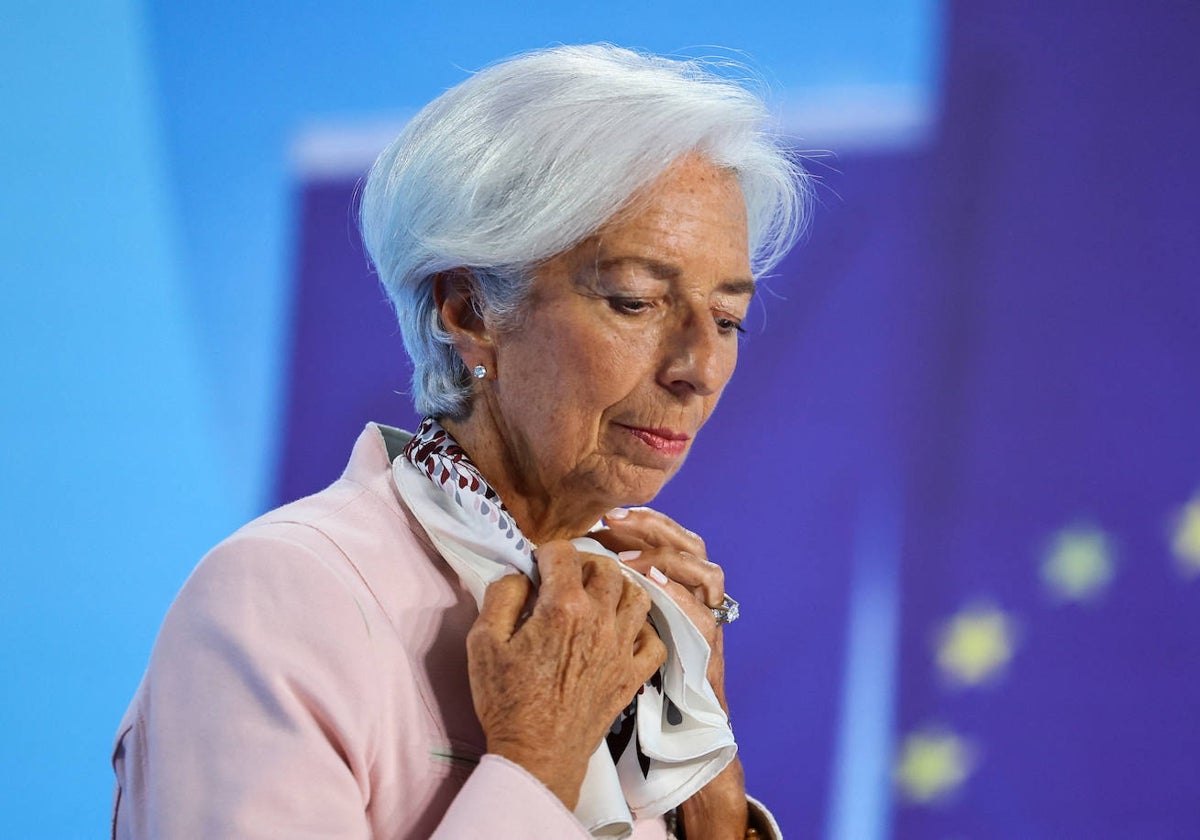 Christine Lagarde, presidenta del BCE