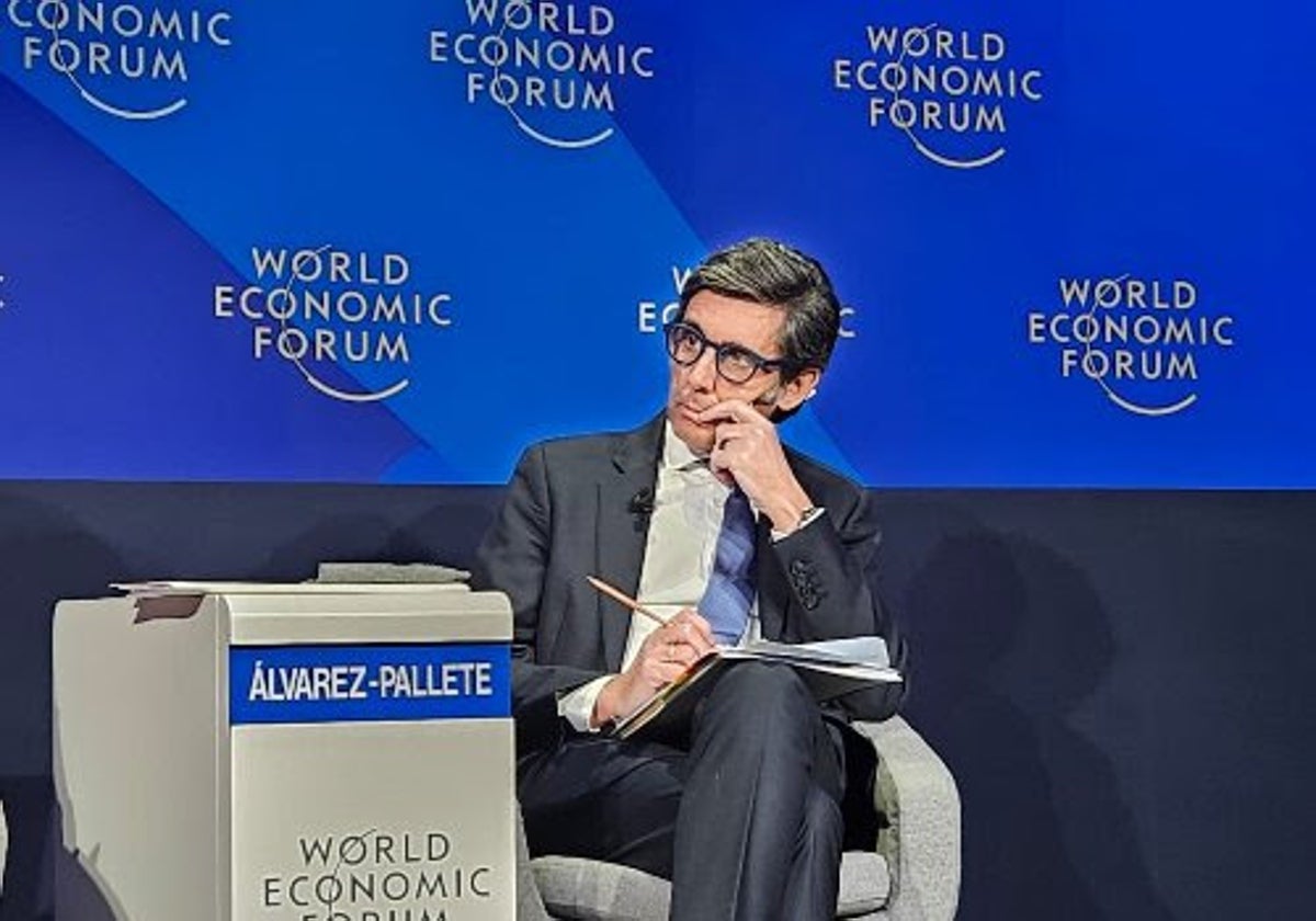 El presidente de Telefónica, en el foro de Davos