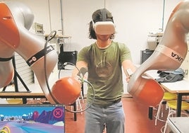 El pionero robot colaborativo para la rehabilitación se presenta en sociedad