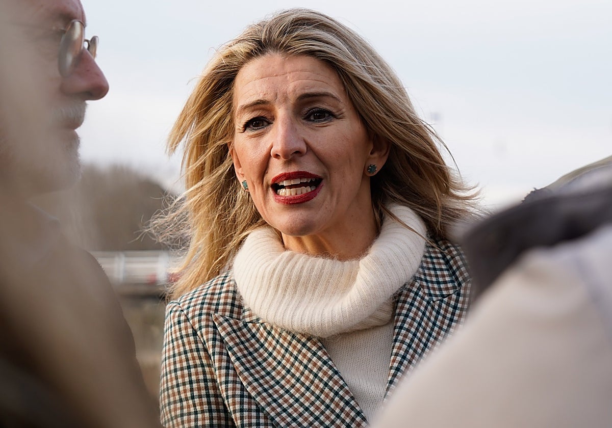 La vicepresidenta del Gobierno y ministra de Trabajo y Economía Social, Yolanda Díaz