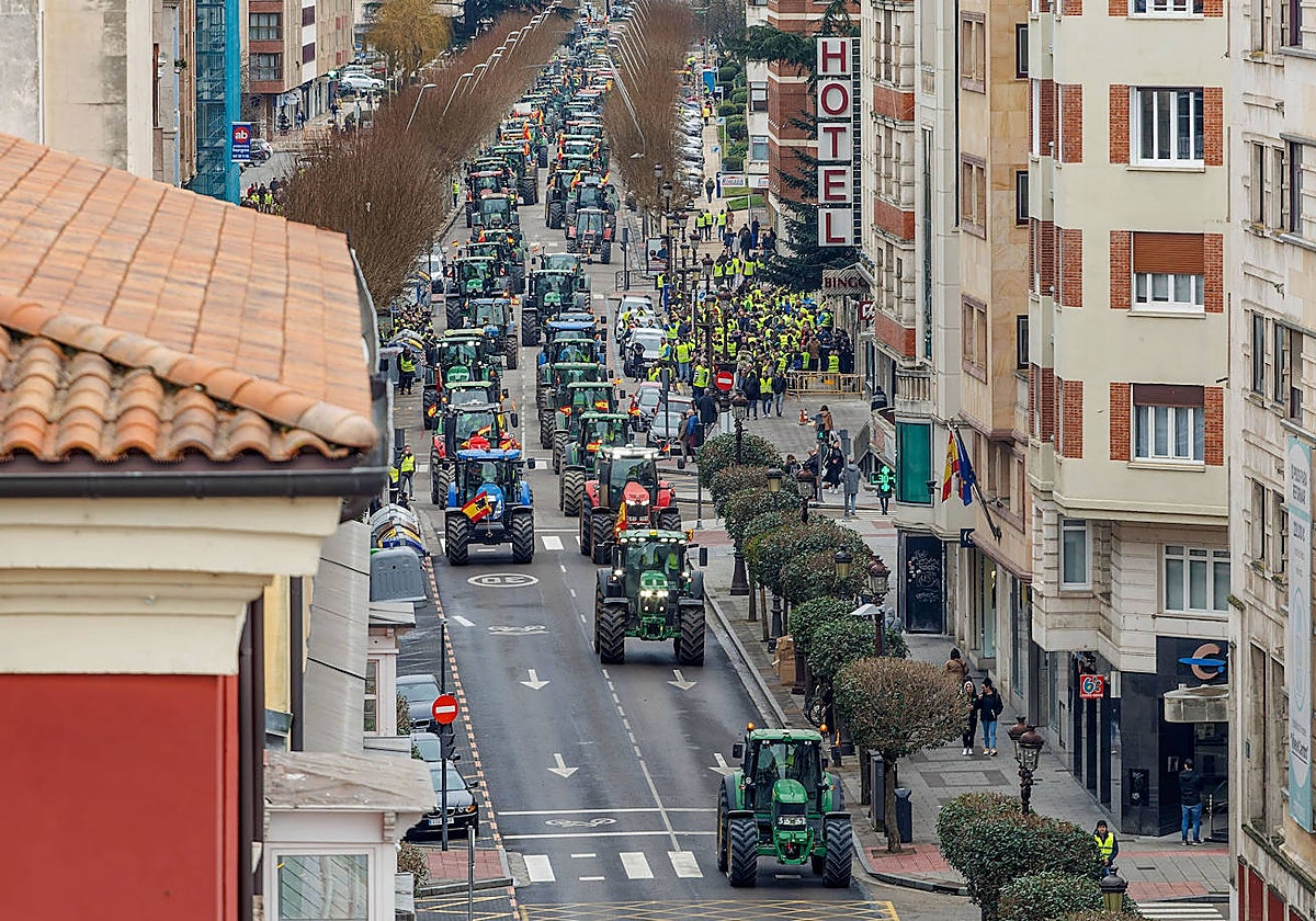 Tractoradas en Burgos