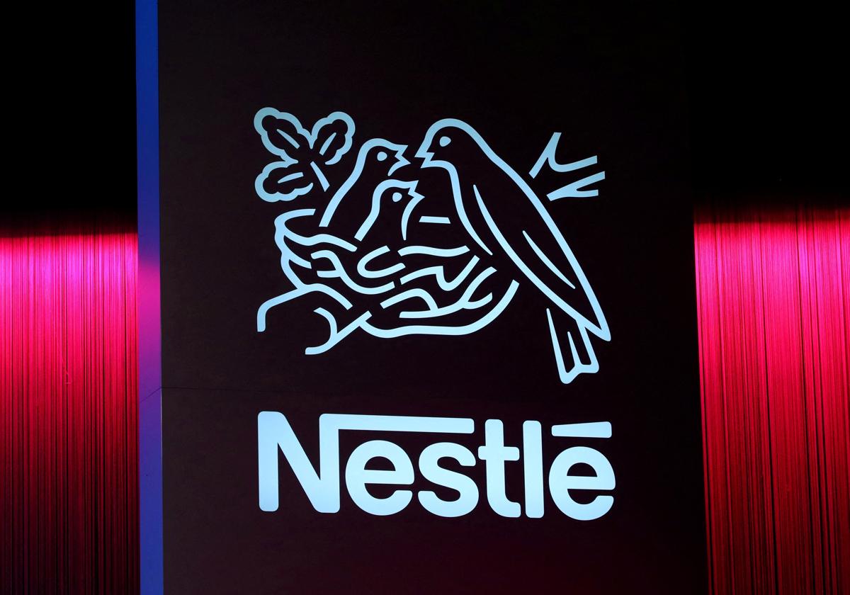 Logo de Nestlé.