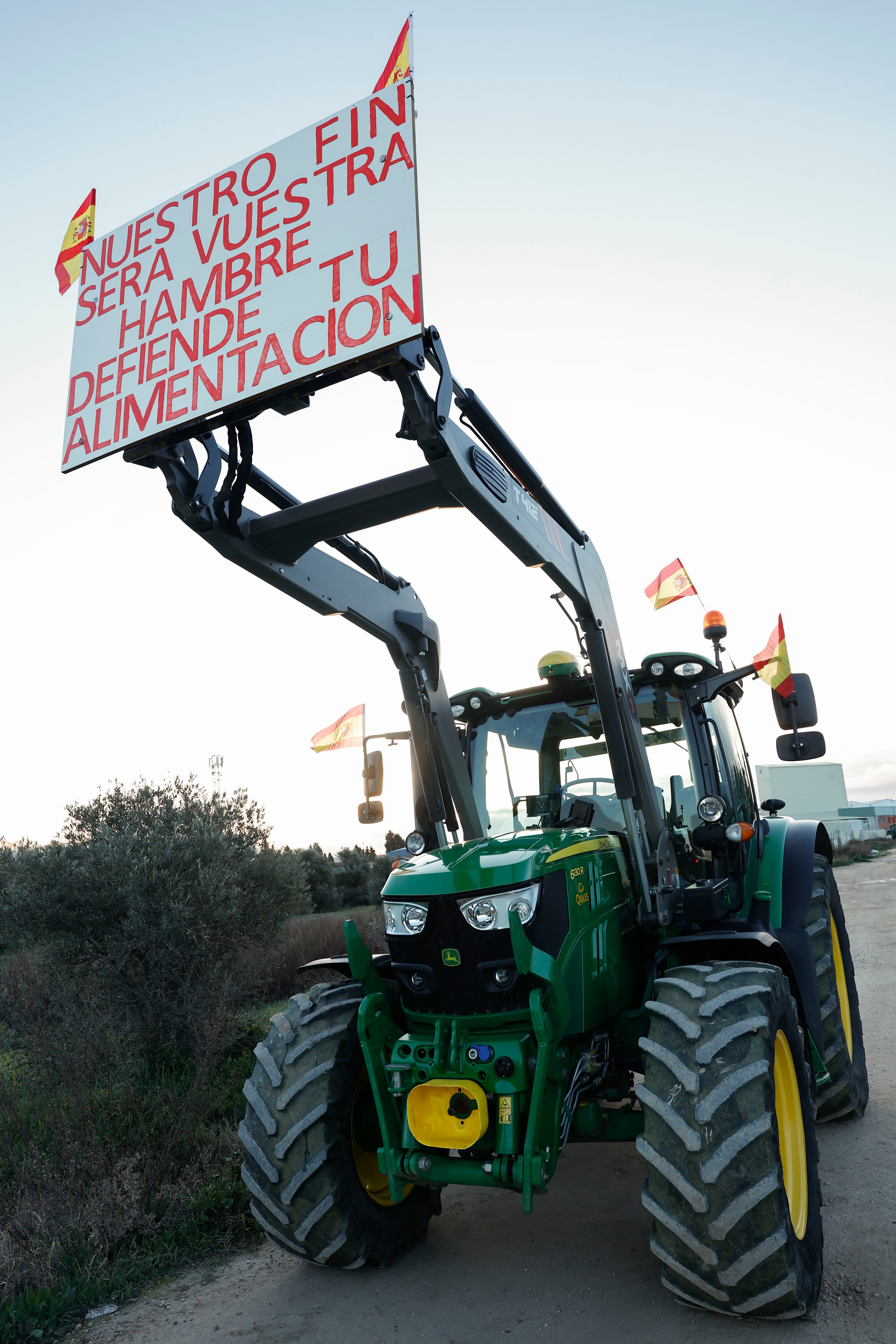 La tractorada de Madrid, en imágenes