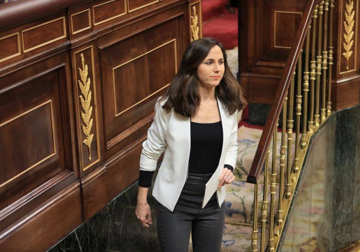 La diputada de Podemos, Ione Belarra