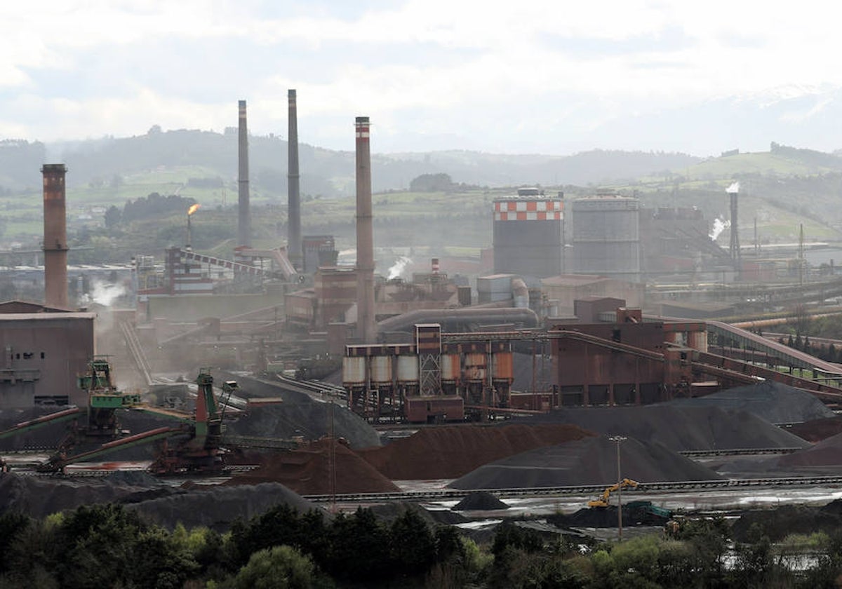 Planta de ArcelorMittal en Gijón